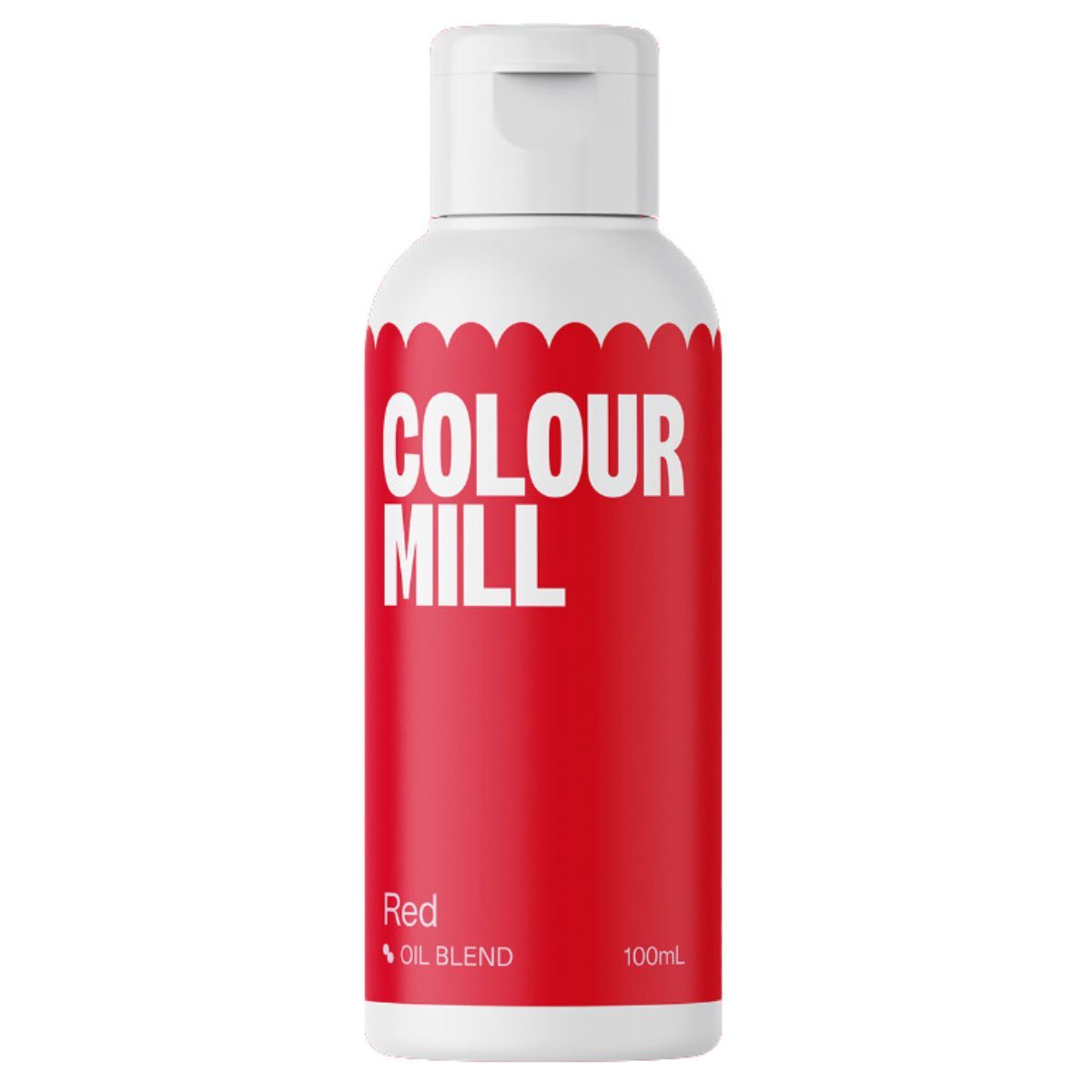 Colour Mill Oljebasert Matfarge Rød 100ml