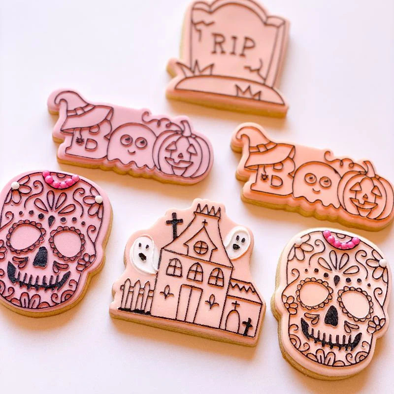 Boo Halloween utstikker og embosser 5