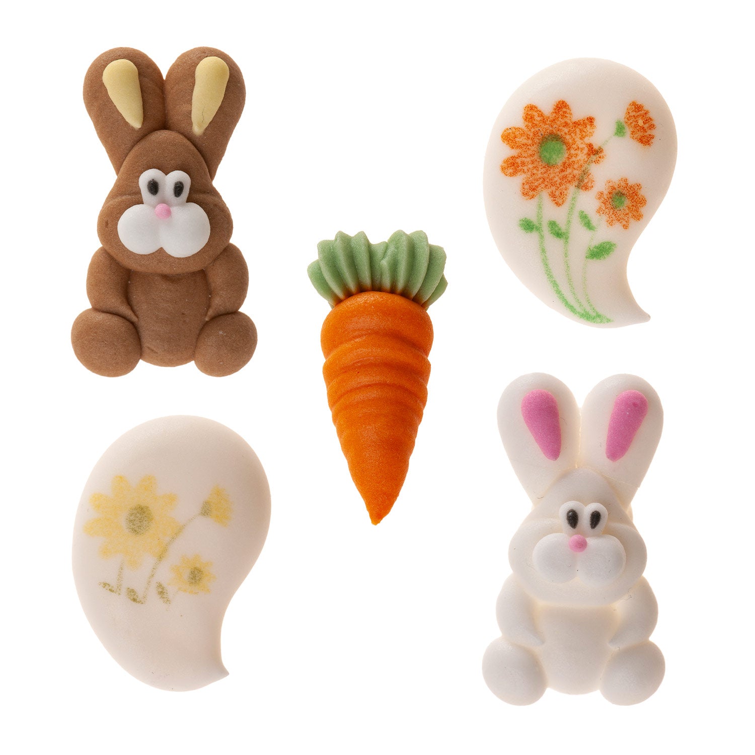 Kakepynt Spiselig Påskekos 48stk