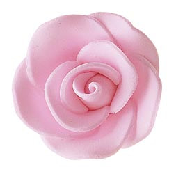 Kakepynt Spiselig Rose Mini 3cm 76stk