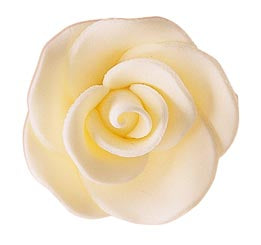 Kakepynt Spiselig Rose Mini 3cm 76stk