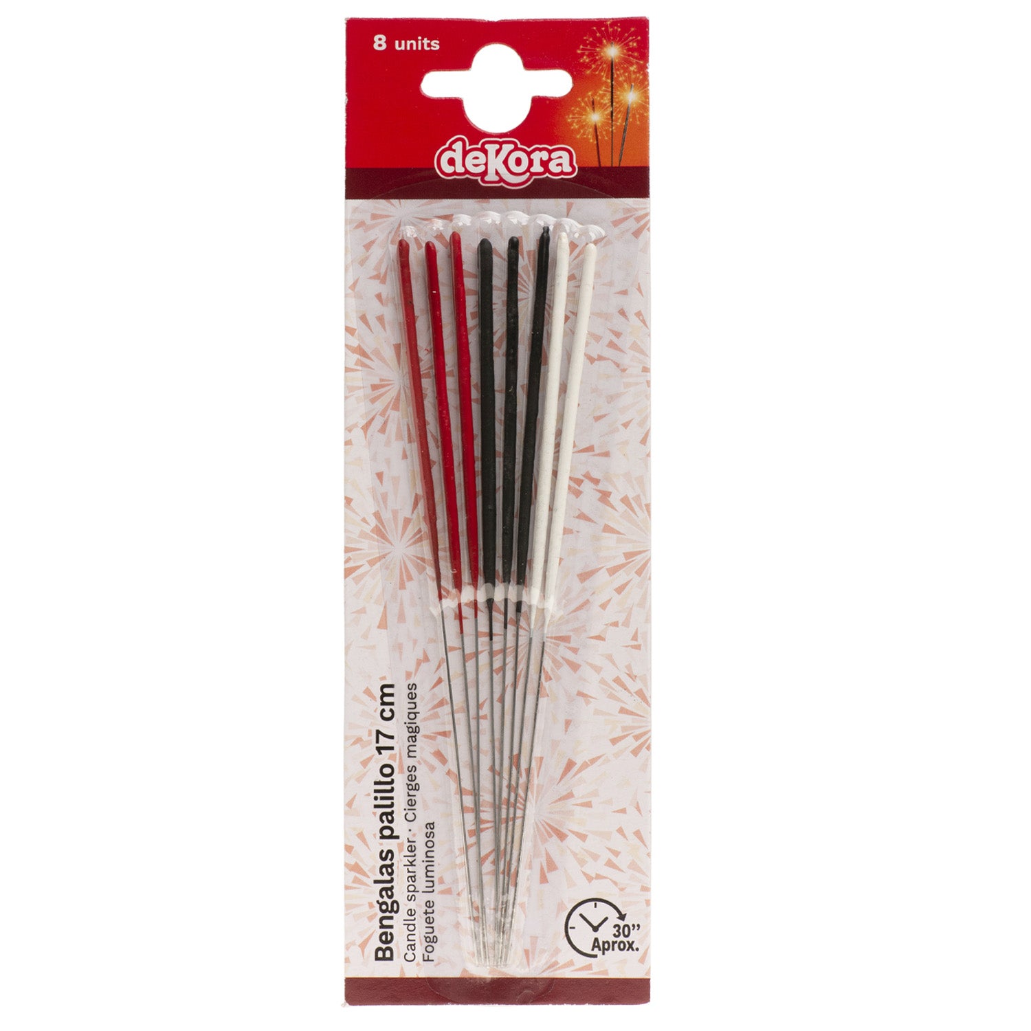 Stjerneskudd Farger ass 17cm 8stk