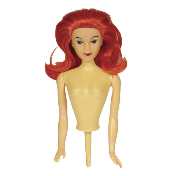 Dukke, Rødt hår