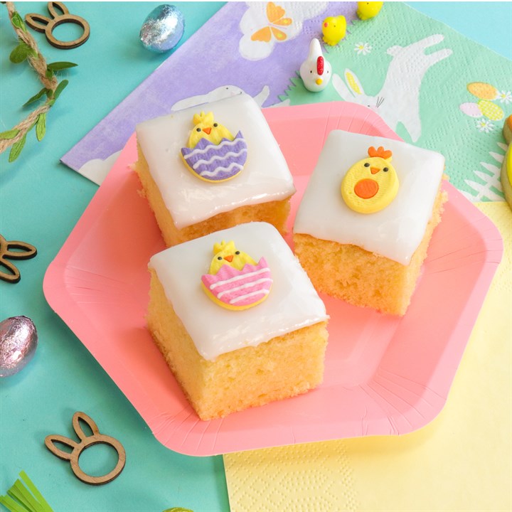 Kakepynt Spiselig Påske Kylling 12stk