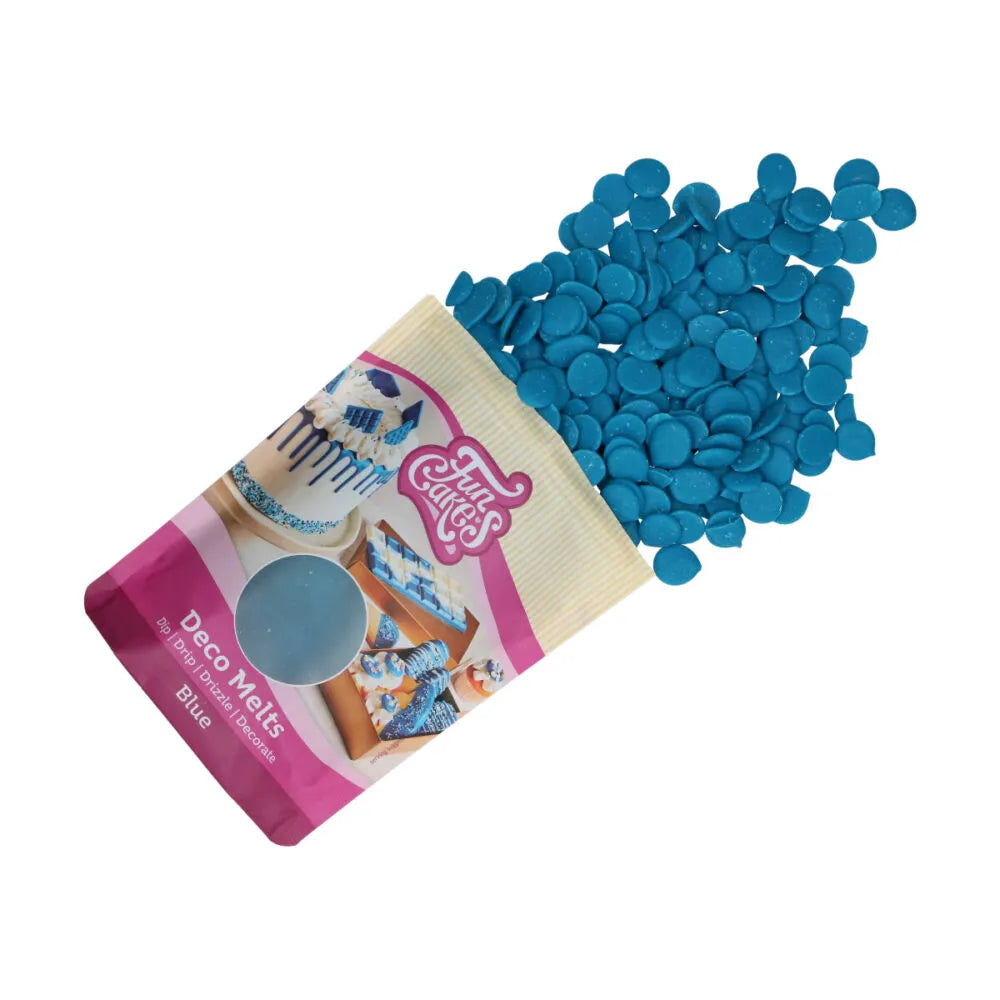 FunCakes Deco Melts Blå 250g 2