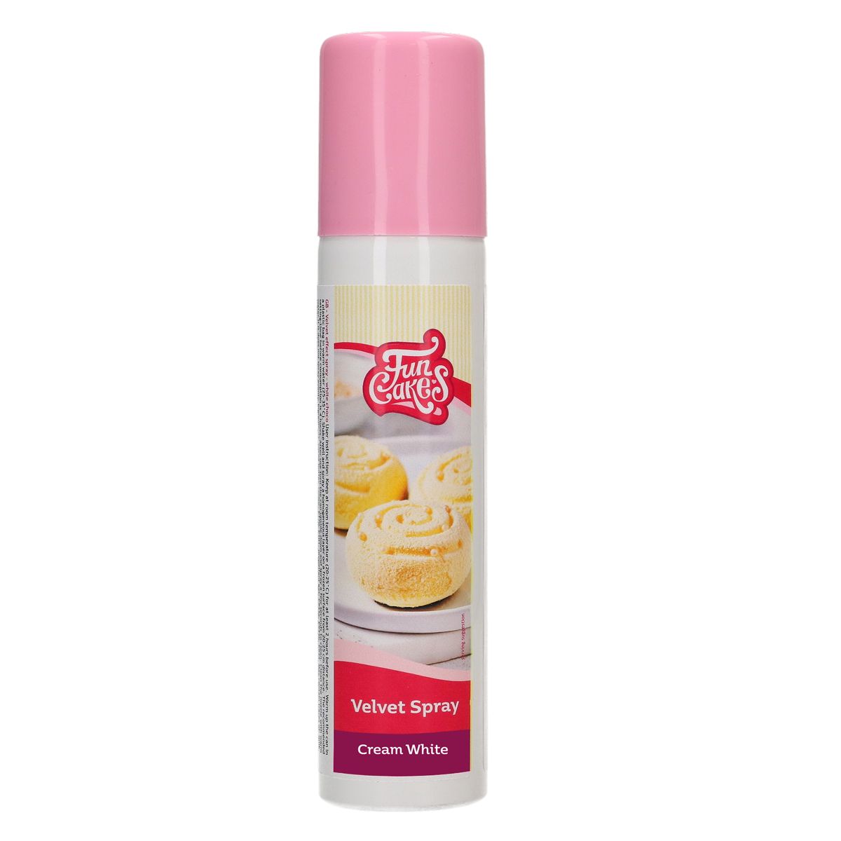 Funcakes Velvet Spray Hvit Sjokolade 100ml