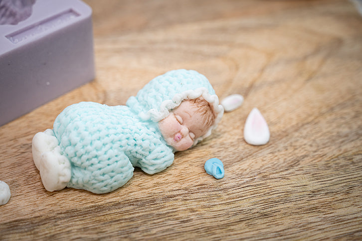 Karen Davies Silikonform 3D Baby