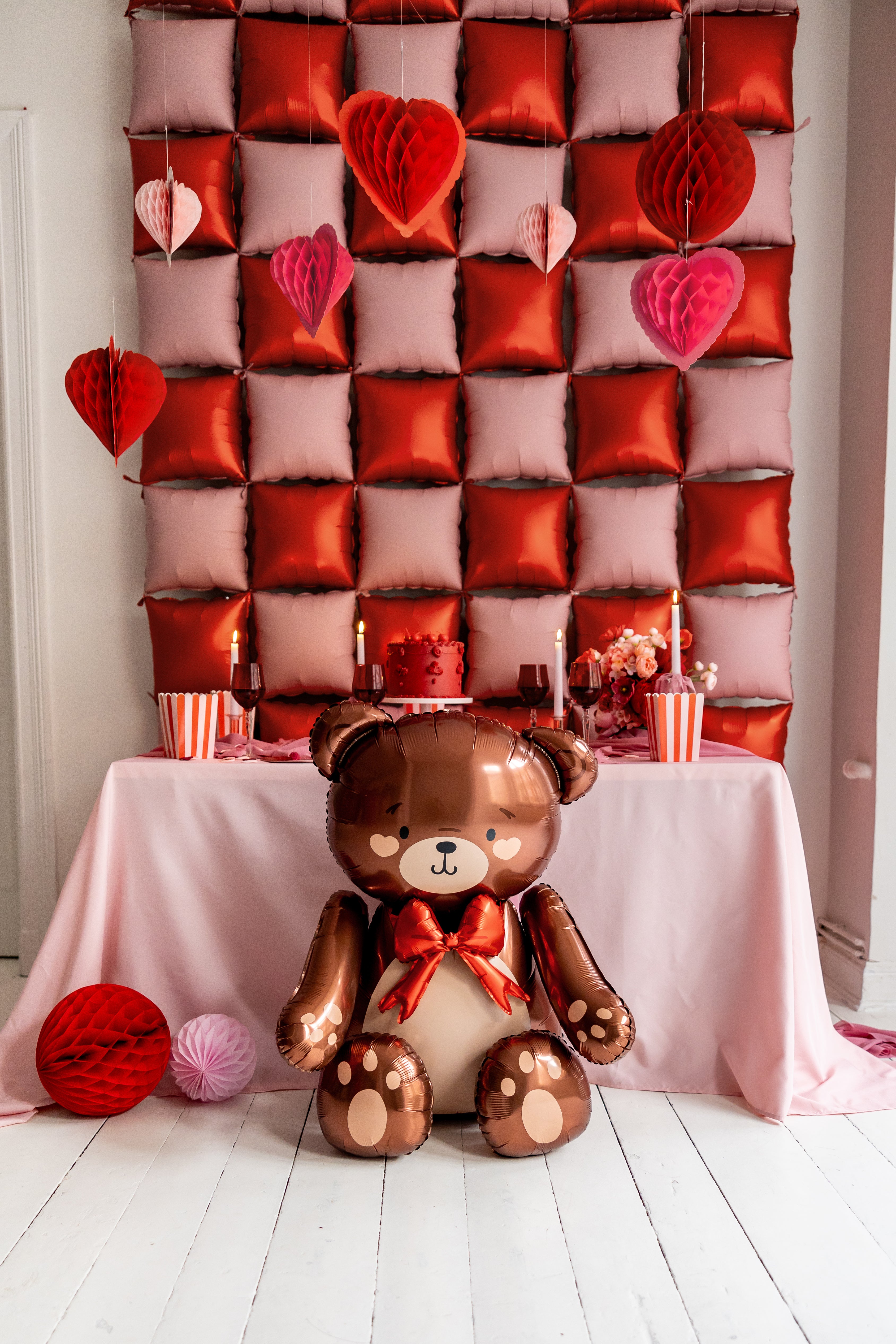 Folieballong Teddybjørn 75x84cm