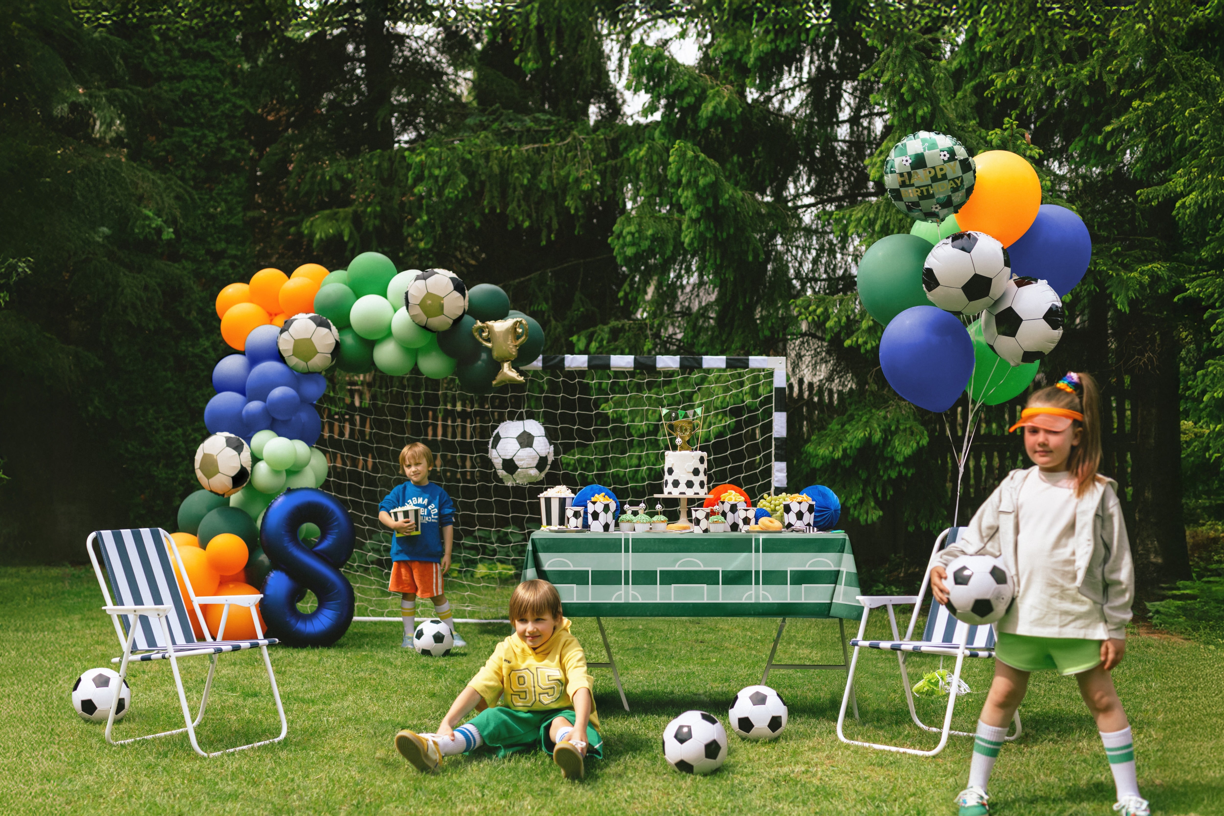 Folieballong Fotball, 35x35 cm
