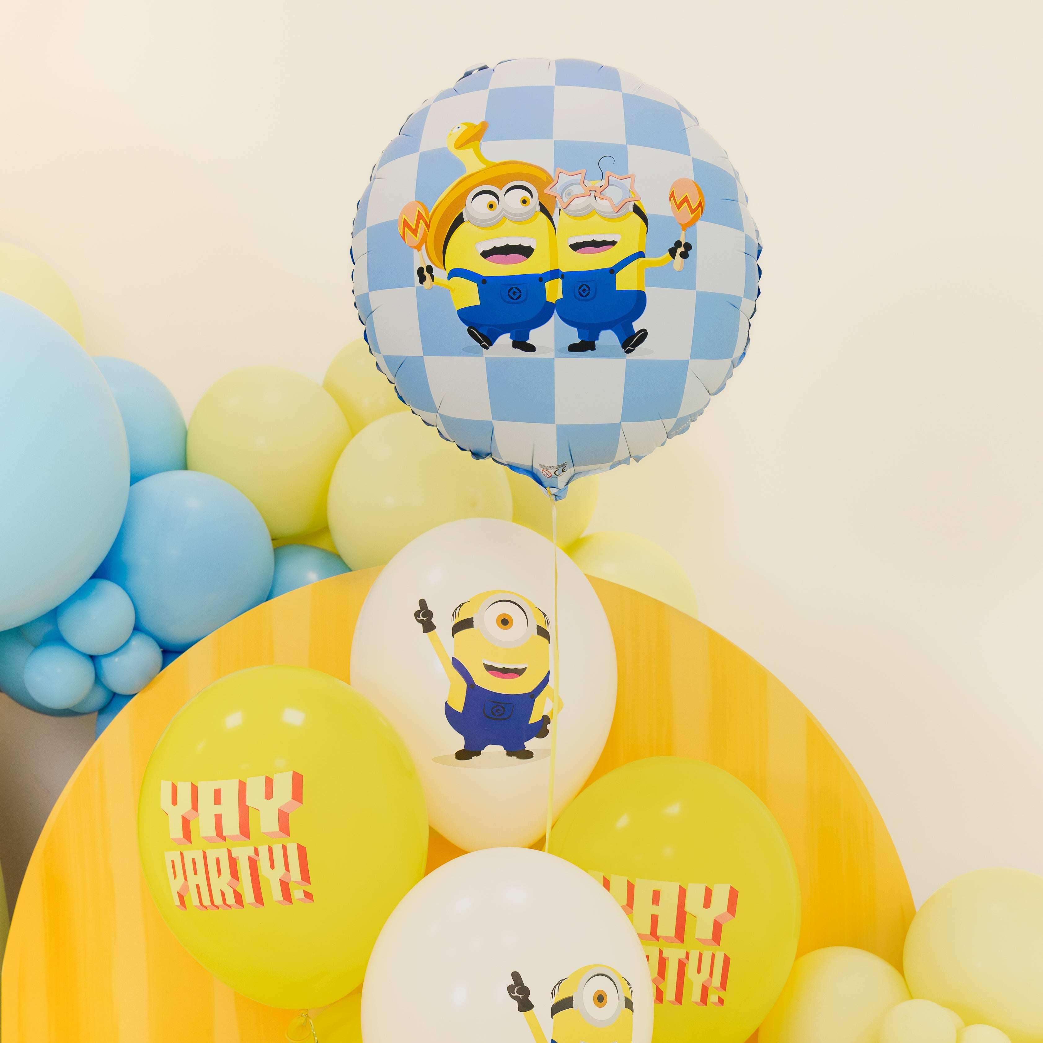 Folieballong Minions, 35x35cm