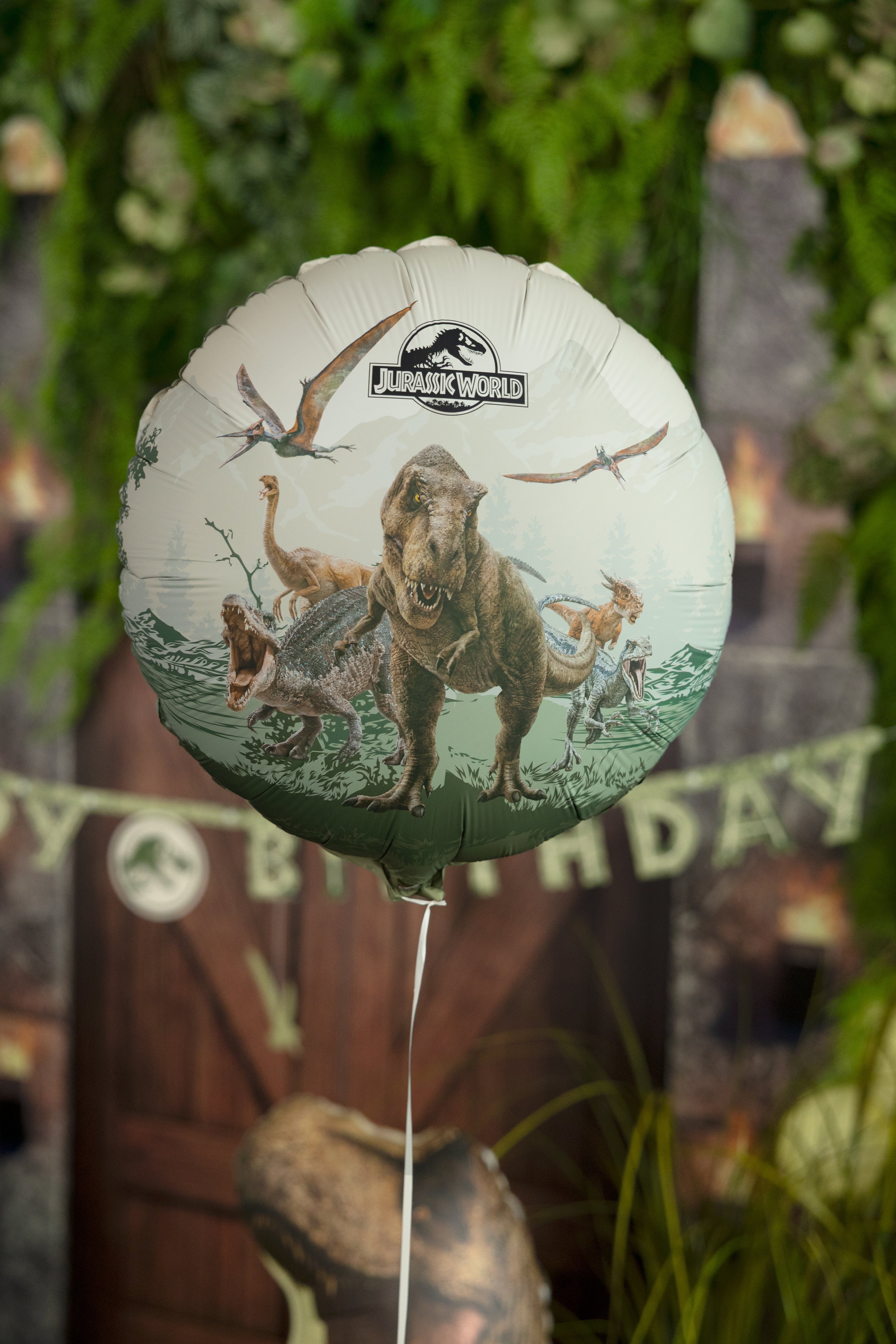 Folieballong Jurassic World Rund