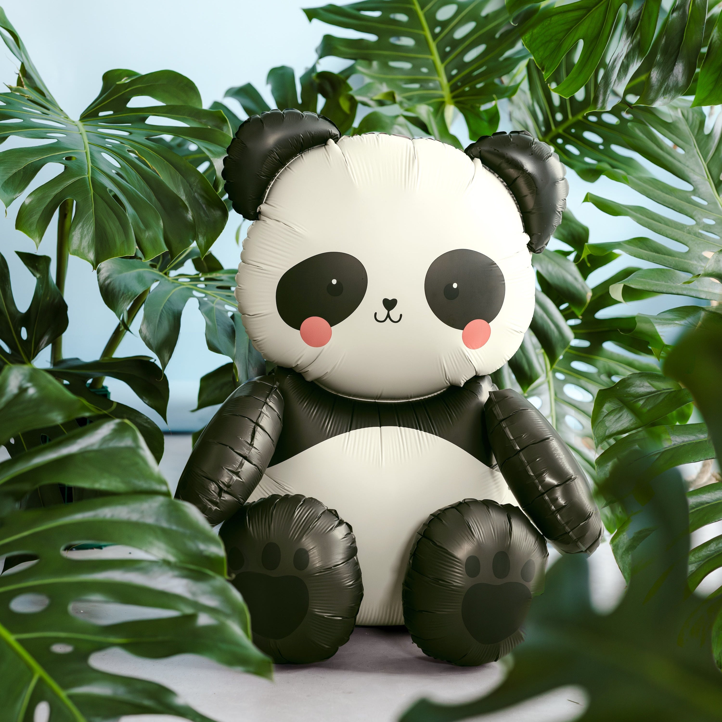 Folieballong Panda, 68x72 cm