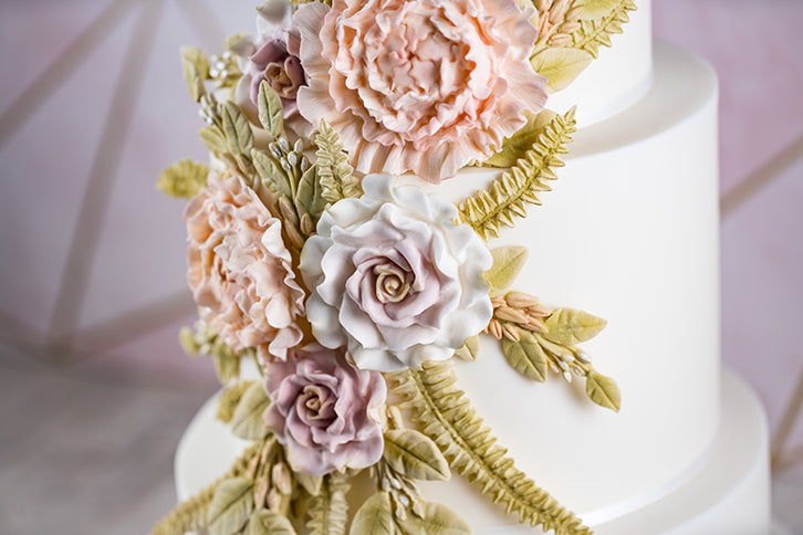 Karen Davies Silikonform Stor Rose