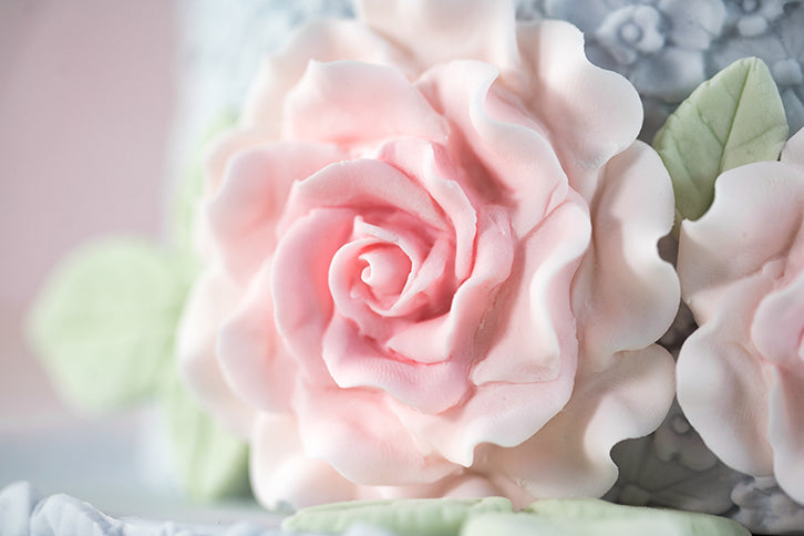Karen Davies Silikonform Stor Rose