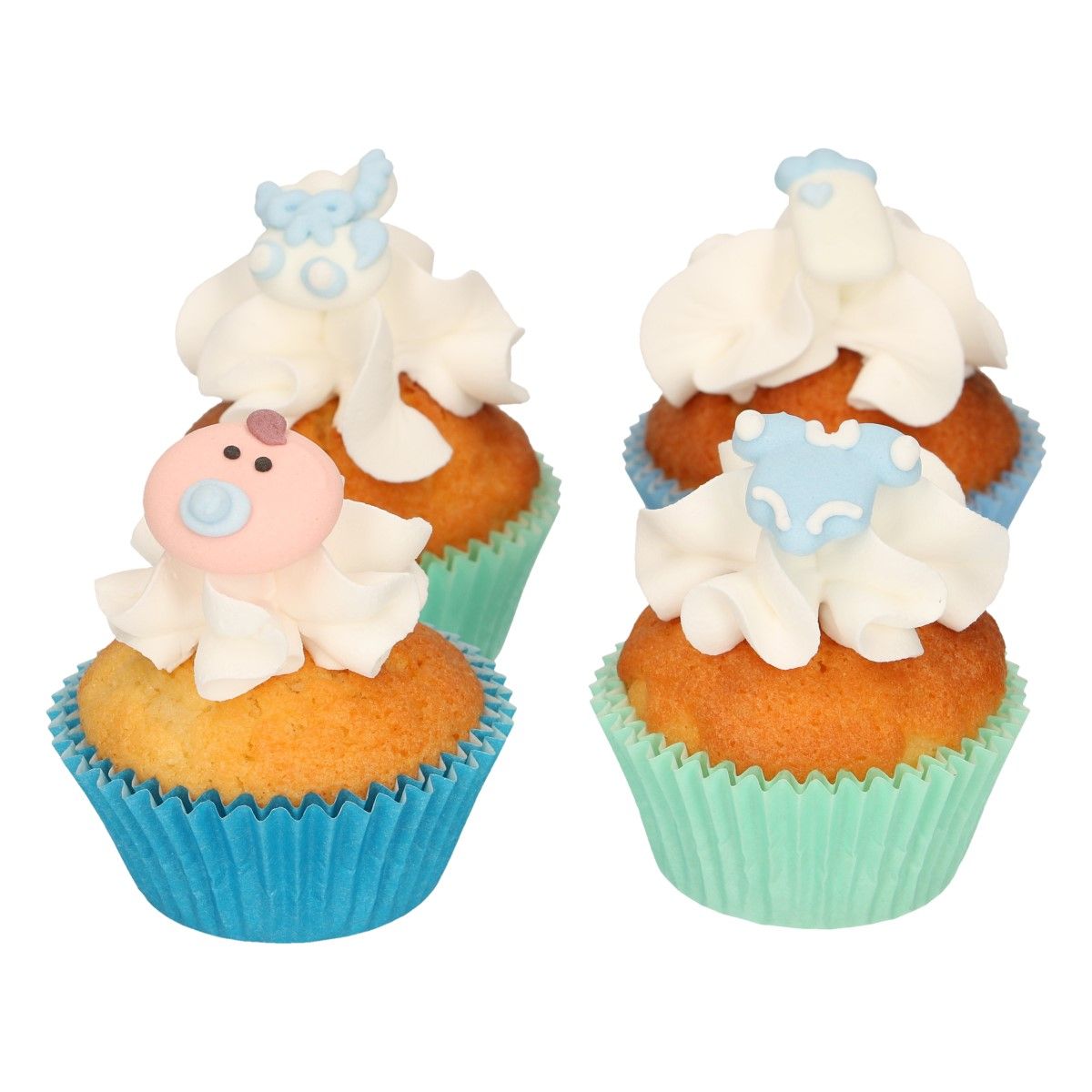 FunCakes Kakepynt Baby Boy 12 stk