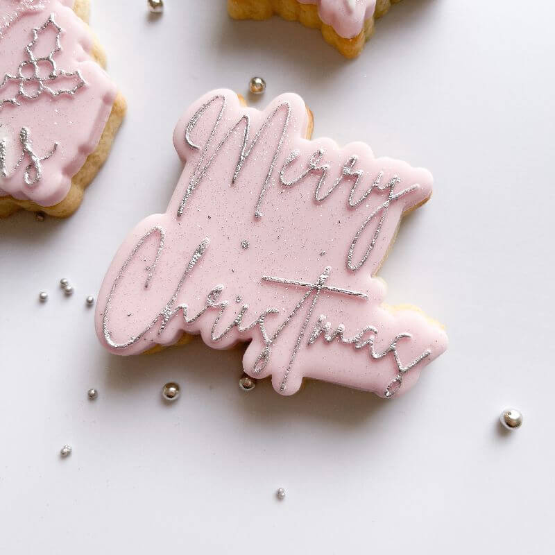 Utstikker og embosser Merry Christmas 7