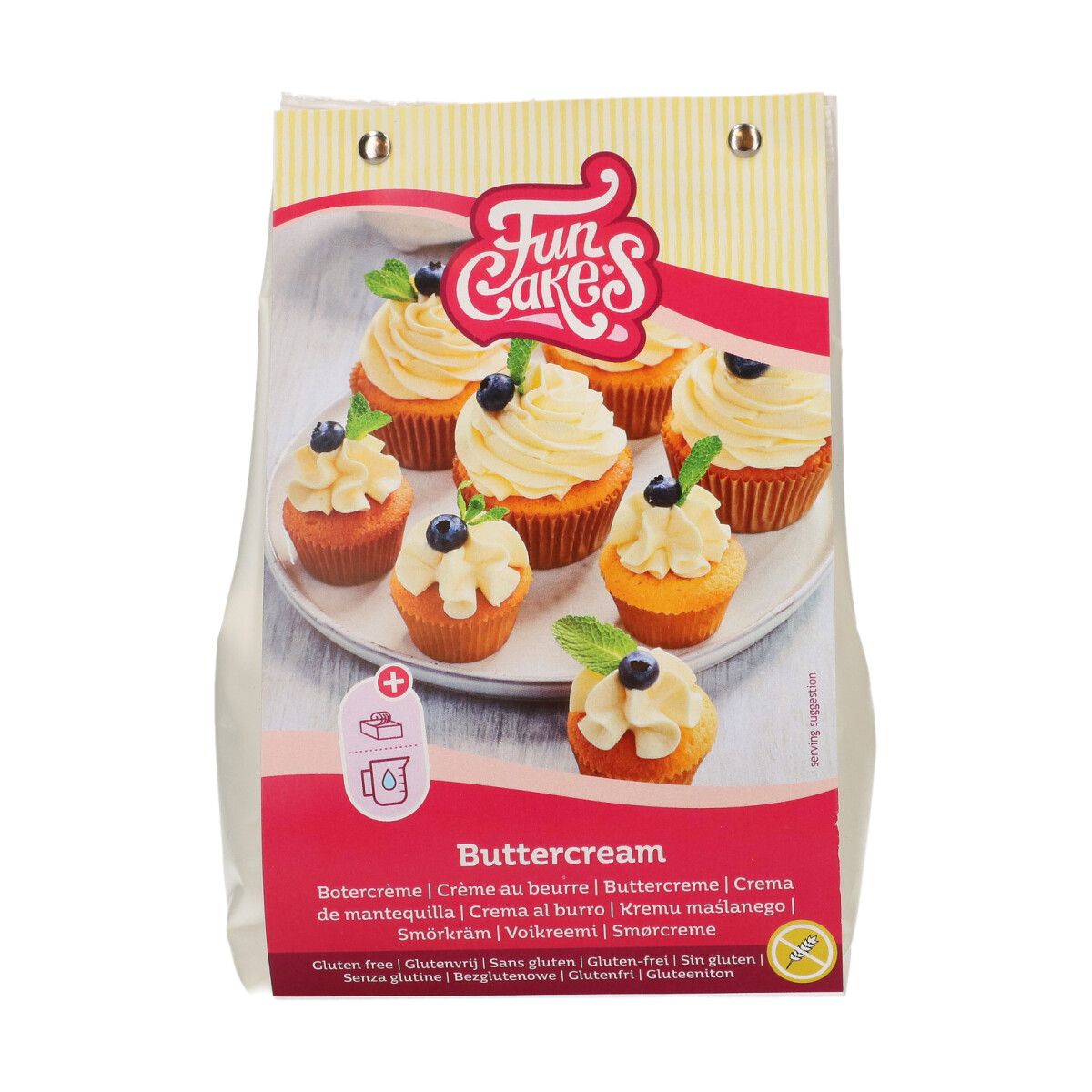 Funcakes Smørkrem mix Glutenfri 500g