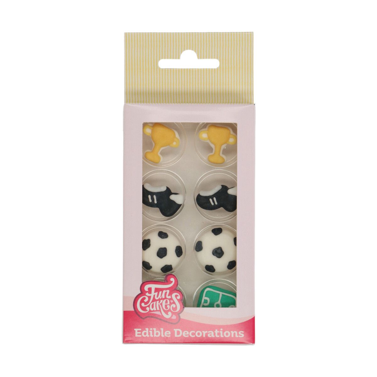 FunCakes Kakepynt Fotball 8stk