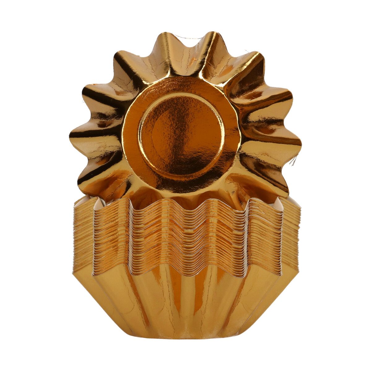 Mufinsformer Bloom Gull 48 stk