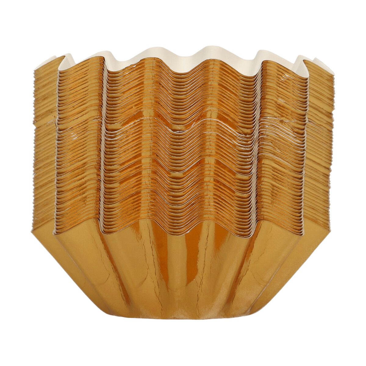 Mufinsformer Bloom Gull 48 stk