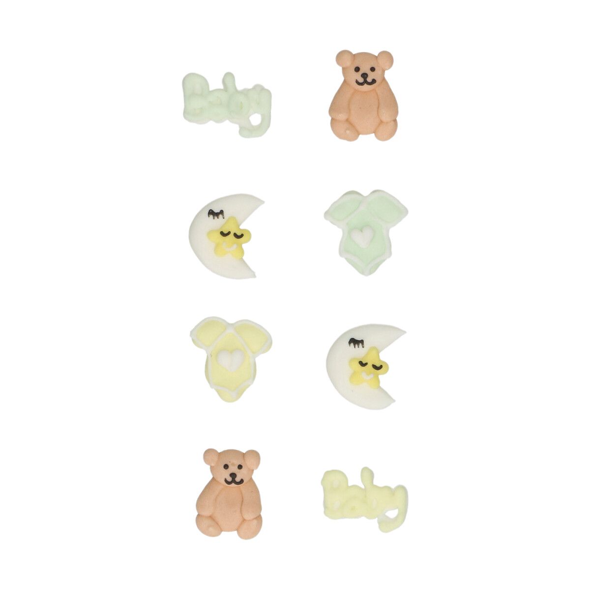 FunCakes Kakepynt Happy Baby 8 stk