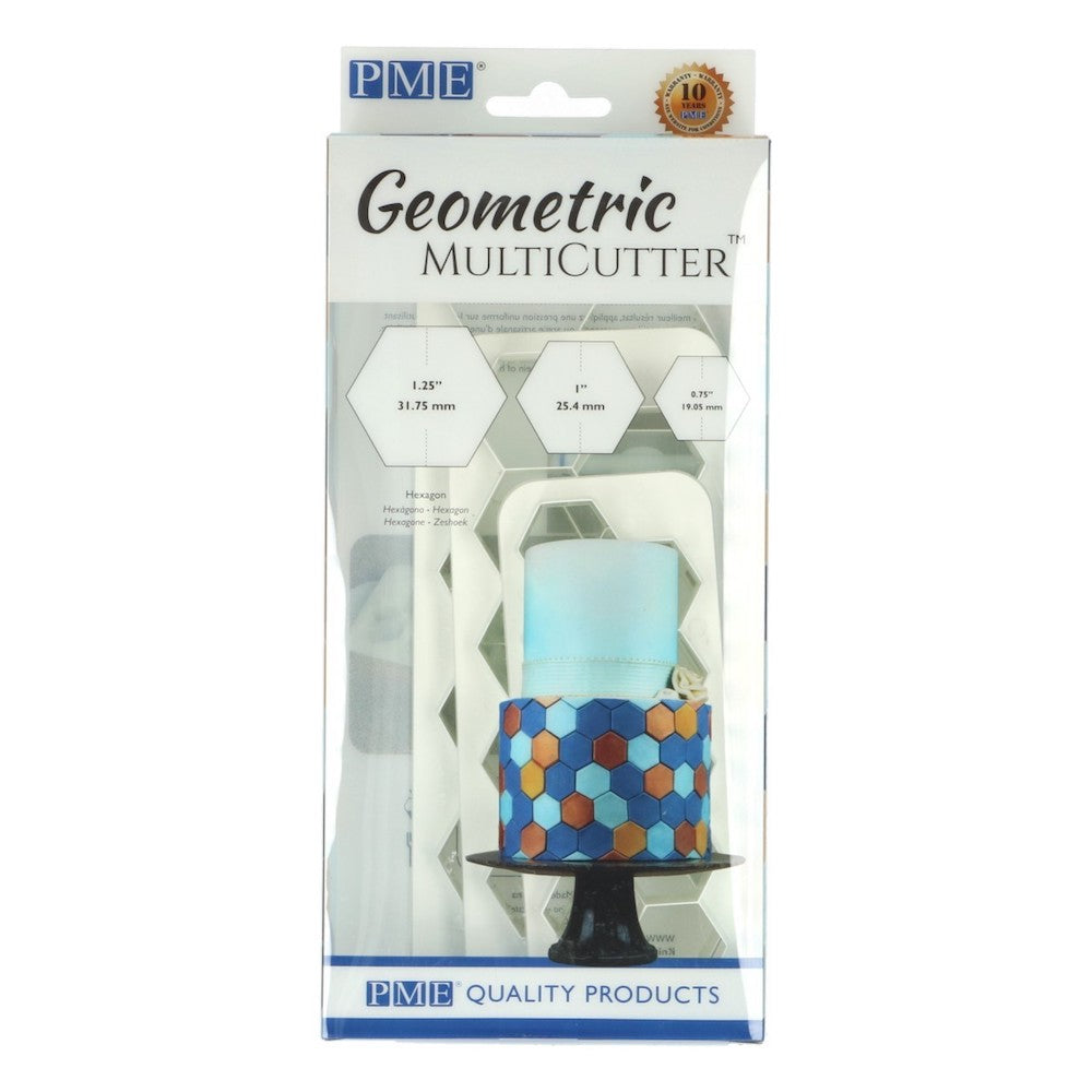 Utstikker Geometric Hexagon, 3 deler