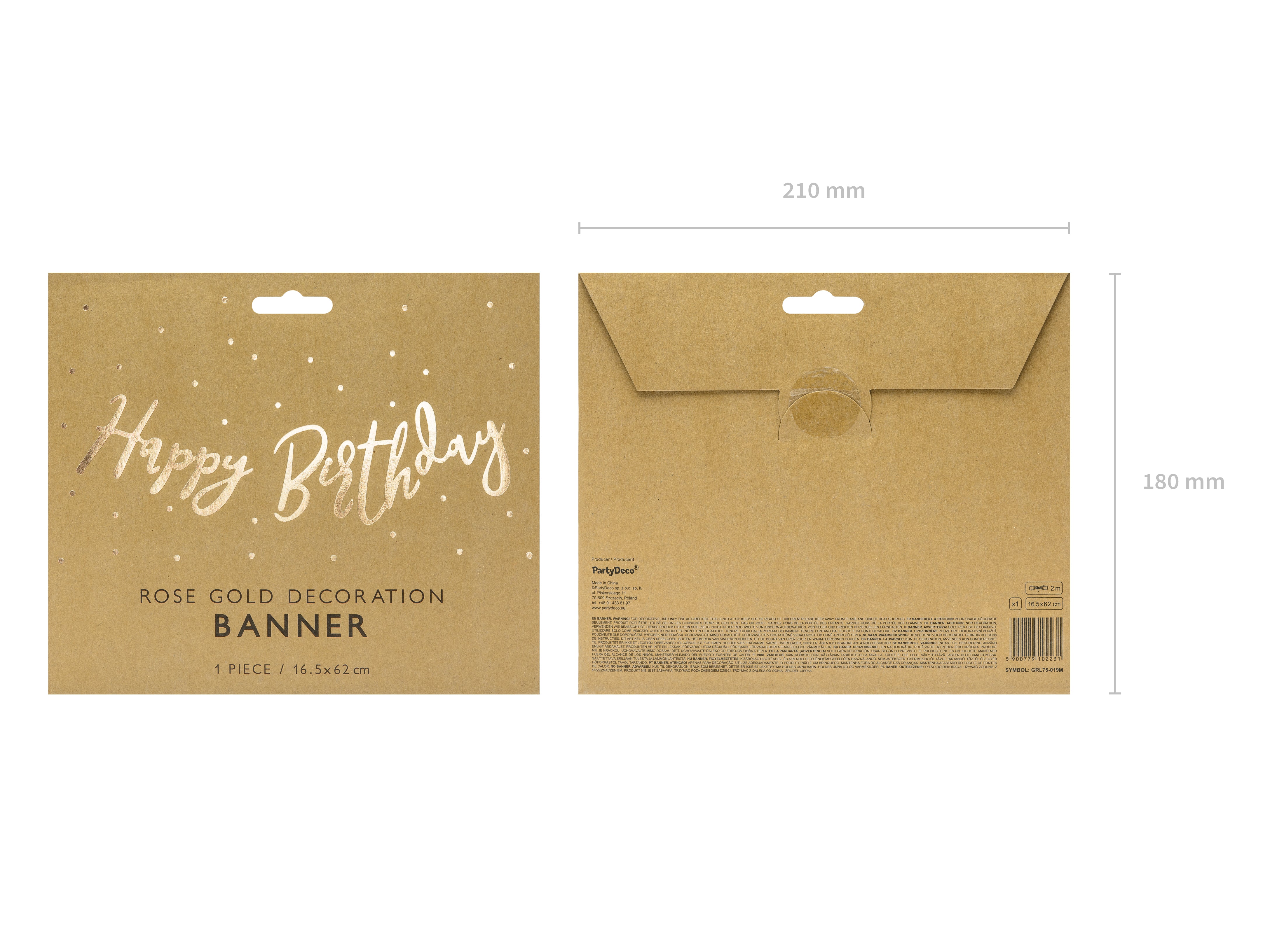Banner Happy Birthday Gull