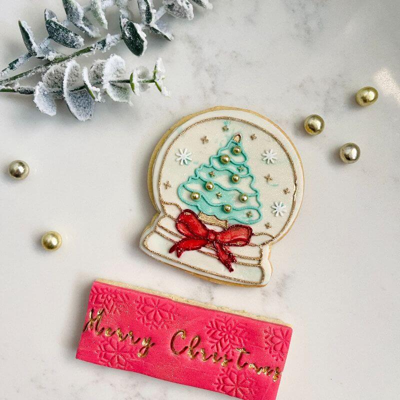 Utstikker og embosser Snøkule 2