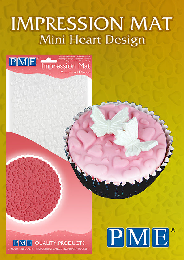 Mønstermatte Heart Mini