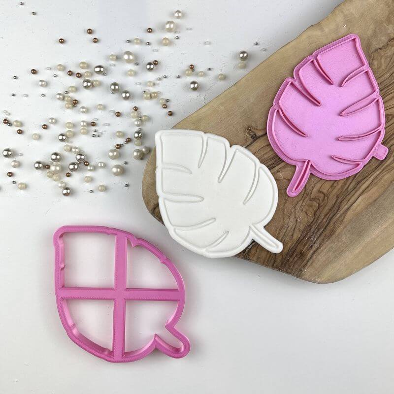 Utstikker og stempel monsterablad