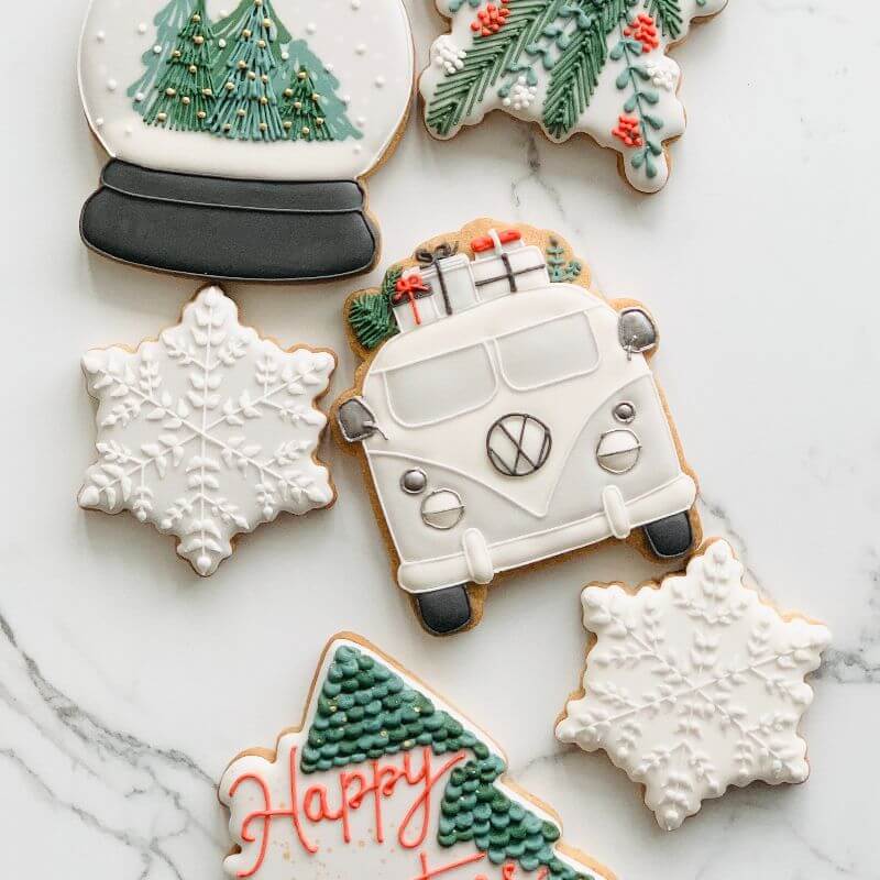 Utstikker og stempel Snøkrystall Mini 3