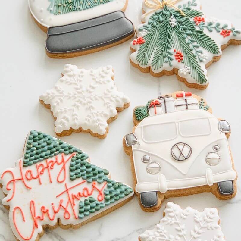 Utstikker og embosser Hanging Mistletoe 3