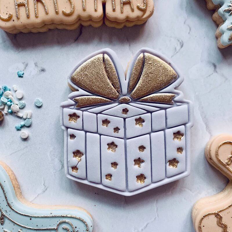 Utstikker og stempel Julegave 2