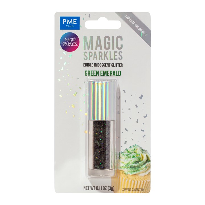 PME Magic Sparkles Glitterflak Green Emerald