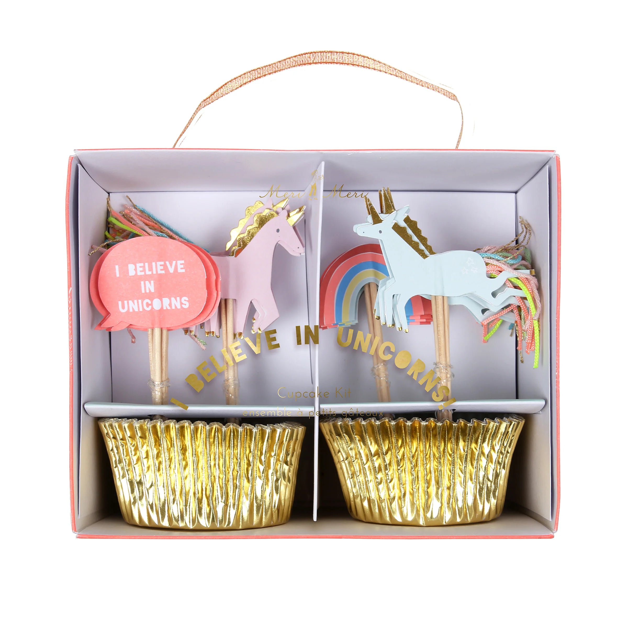 Meri Meri Cupcake Kit Enhjørning 48 dl