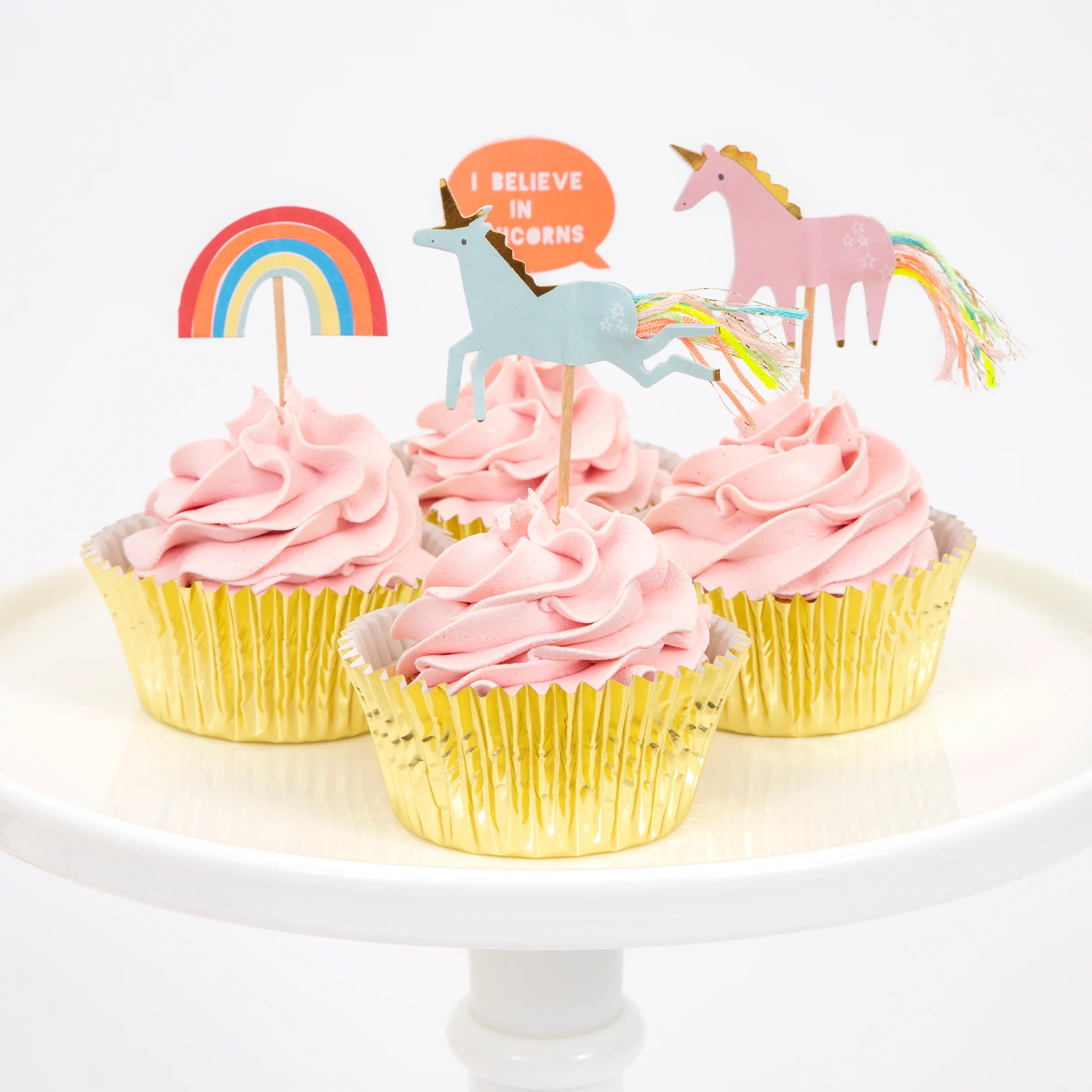 Meri Meri Cupcake Kit Enhjørning 48 dl 2