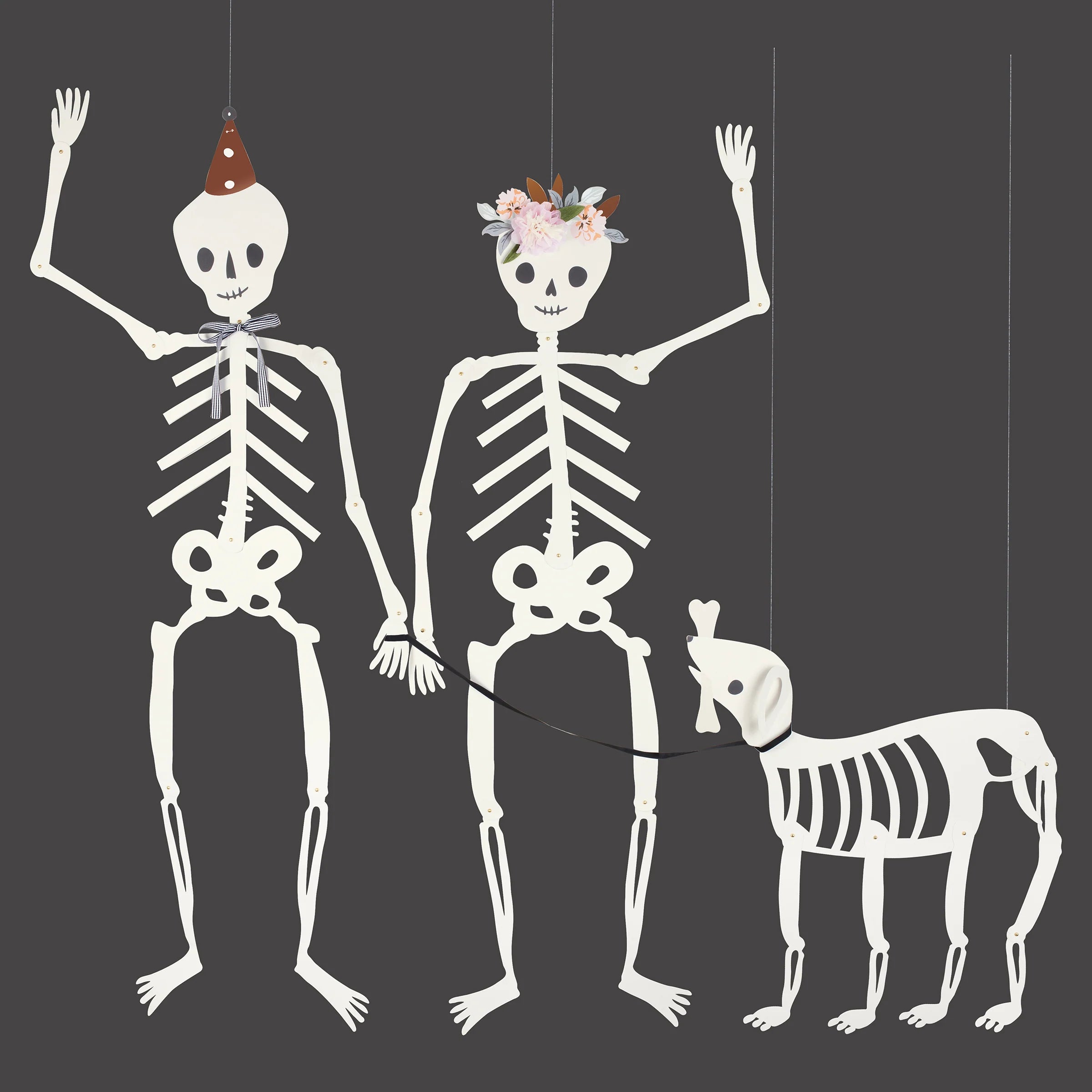 Meri Meri Halloween Skjelett Gigant 4
