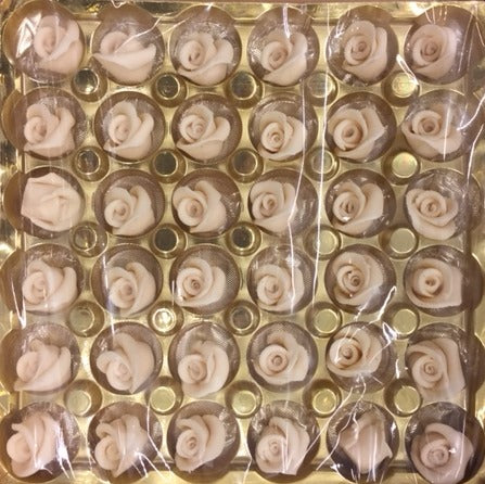 Pals Marsipanroser hvite 36stk x 11g