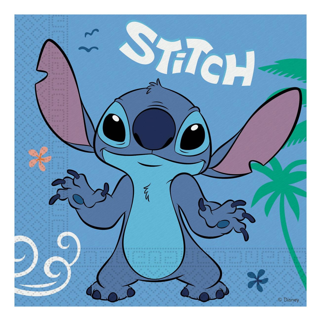Papirservietter Stitch 20 stk 33x33cm