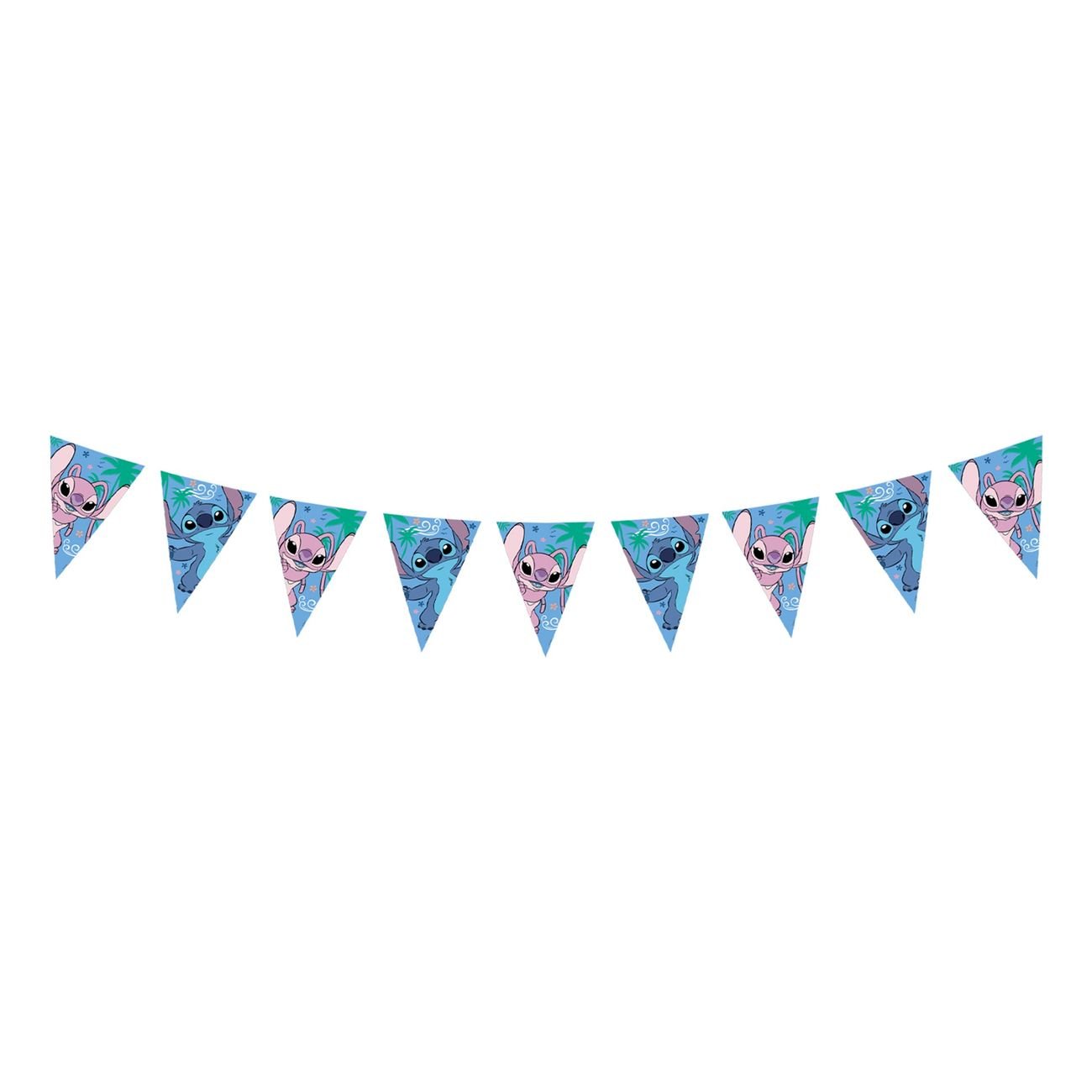 Flaggrekke Stitch i papir, 2,3m