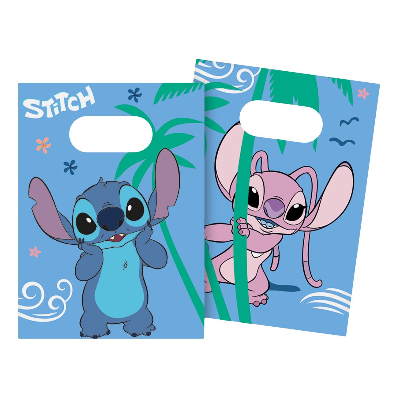 Gavepose i papir Stitch, 4 stk