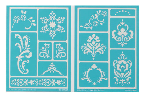 MS Stencil Scrolls, 13 designs 2