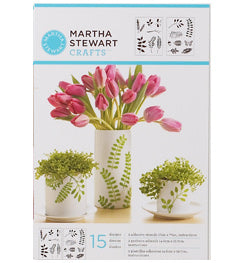 MS Stencil Leaves, 15 designs