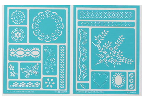 MS Stencil Fair Isle Dots, 18 designs 2