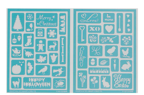 MS Stencil Holiday, 46 designs 2