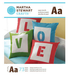 MS Paper Stencil Alphabet