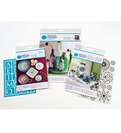 MS Glass Silkscreen-Scrols-Swirls