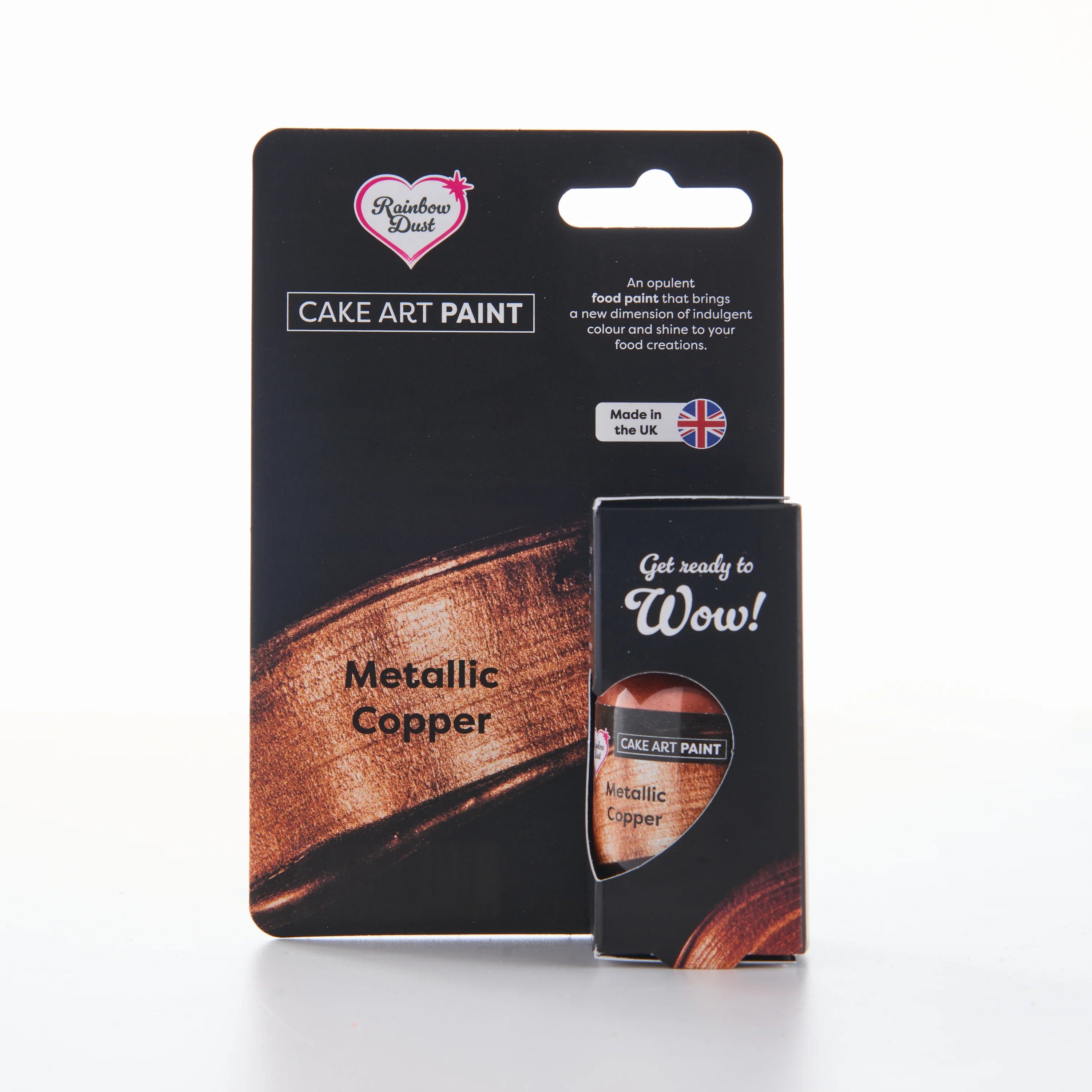 Maling spiselig Metallic Kobber 25ml