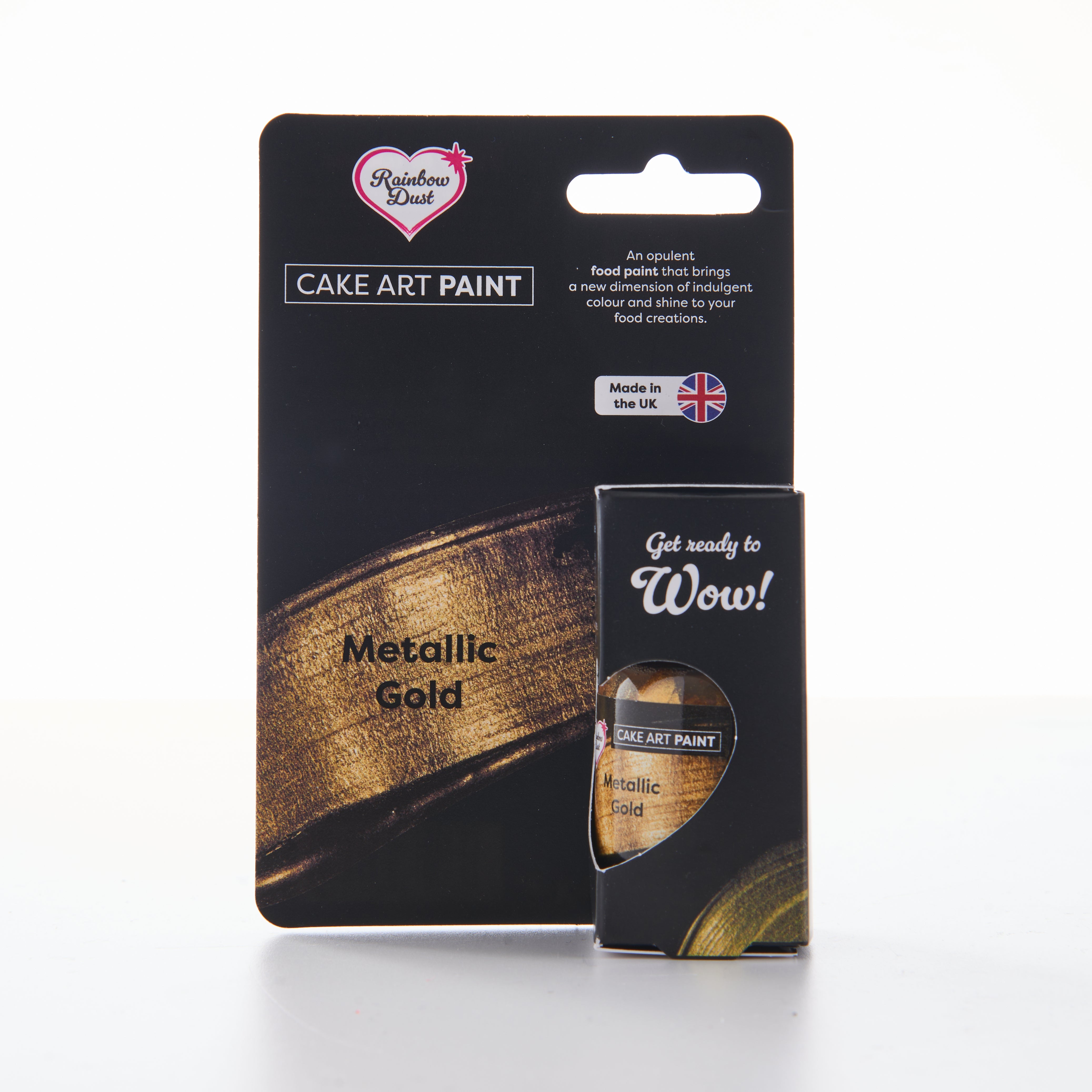 Maling spiselig Metallic - Gold 25ml