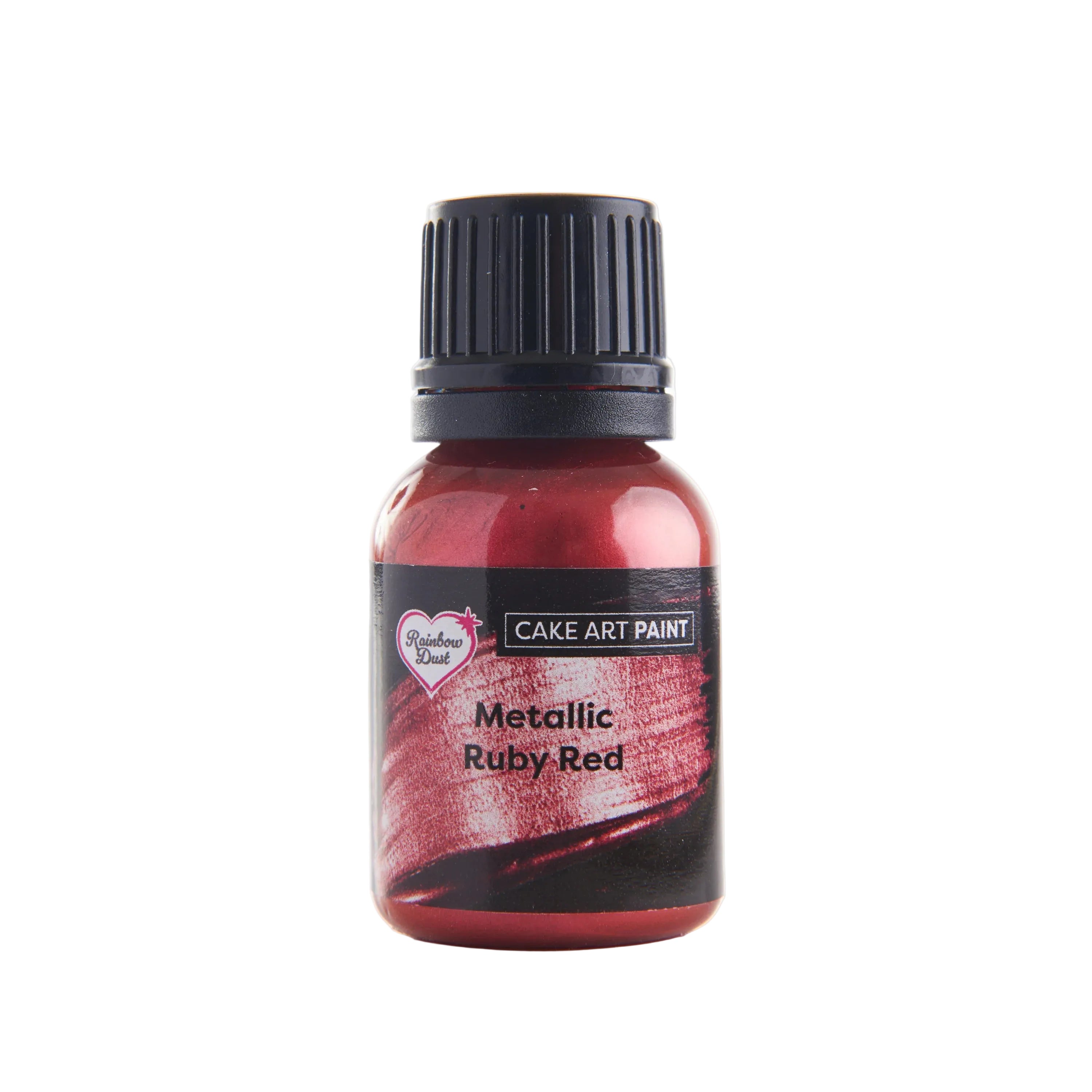Maling spiselig Metallic Ruby Rød 25ml